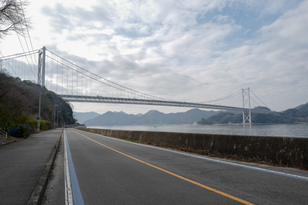 尾道・しまなみ海道4泊5日旅　2日目：しまなみ海道サイクリング　因島大橋