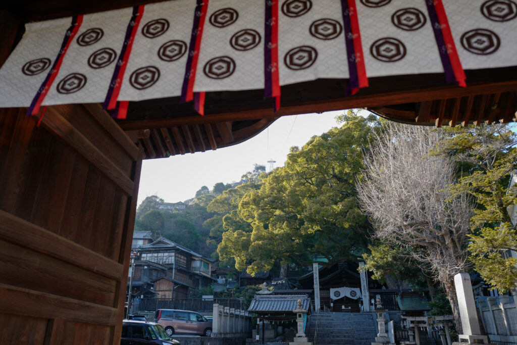 尾道・しまなみ海道4泊5日旅　1日目：尾道散策　艮神社