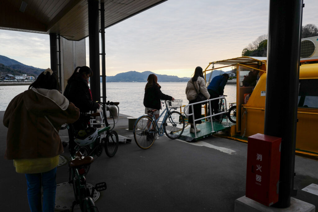 尾道・しまなみ海道4泊5日旅　2日目：しまなみ海道サイクリング　生口島　瀬戸田港から尾道港へ