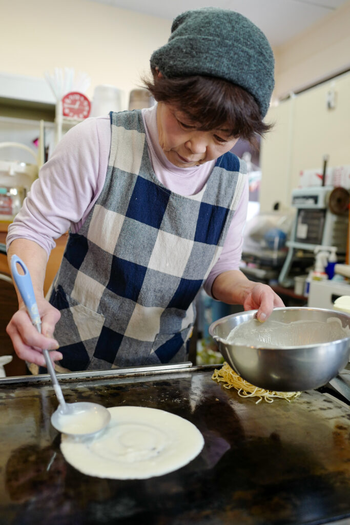 尾道・しまなみ海道4泊5日旅　1日目：島の駅むかいしま　和茶和茶でお好み焼きランチ