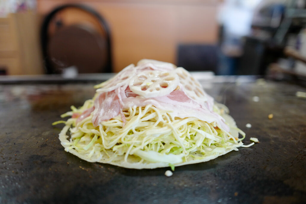 尾道・しまなみ海道4泊5日旅　1日目：島の駅むかいしま　和茶和茶でお好み焼きランチ