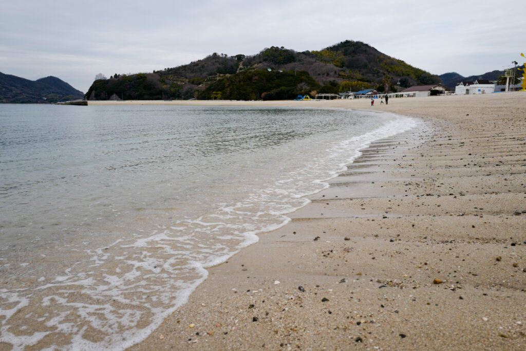 尾道・しまなみ海道4泊5日旅　2日目：しまなみ海道サイクリング　生口島　瀬戸田サンセットビーチ