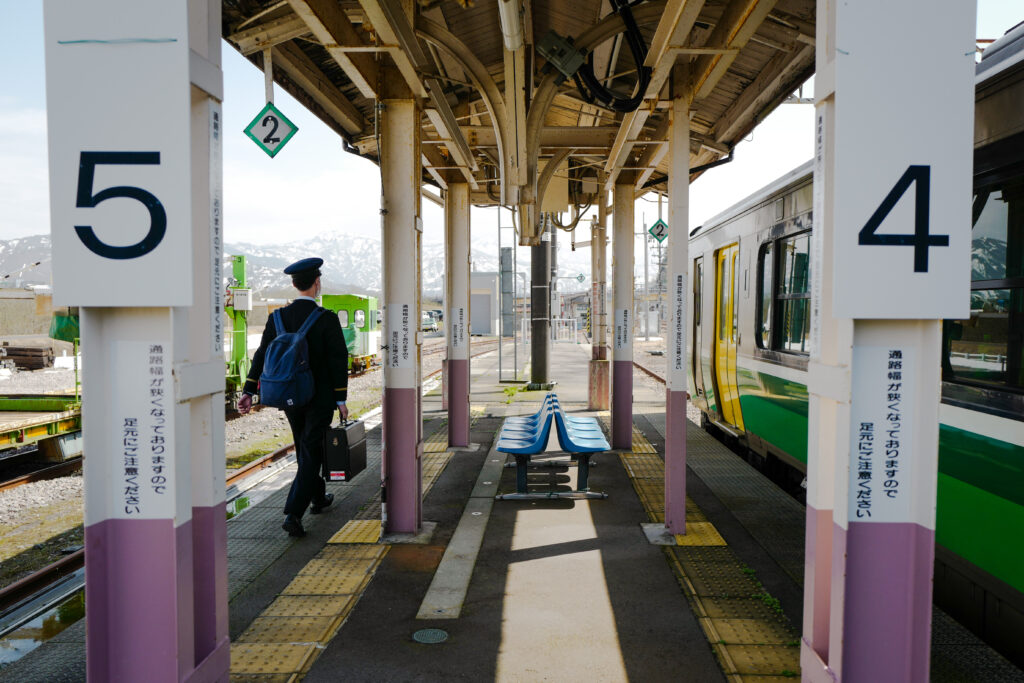 会津3泊4日ひとり旅：1日目：只見線　小出駅