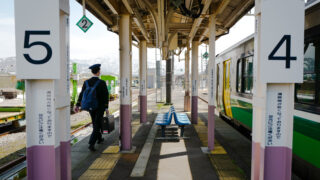 会津3泊4日ひとり旅：1日目：只見線　小出駅