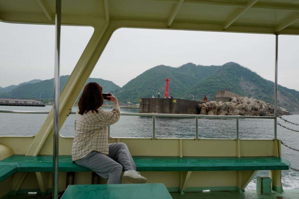 鳥取県　浦富海岸島めぐり遊覧船