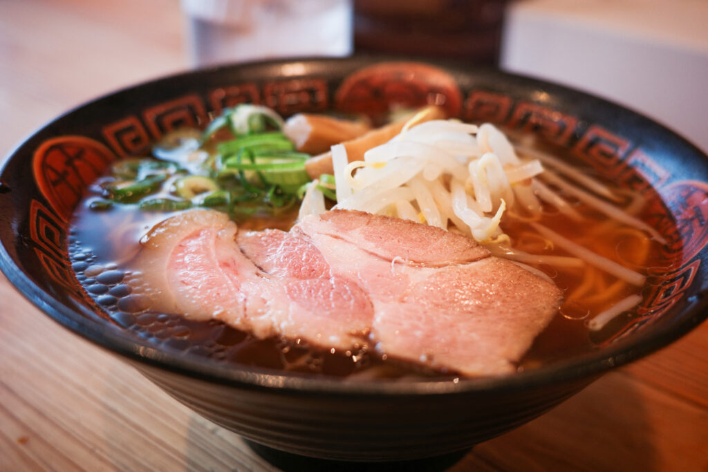 鳥取ひとり旅で食べた美味しいもの：境港　ダドガド　牛骨ラーメン