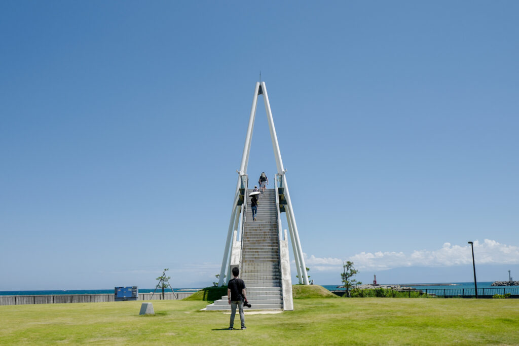 富山３泊４日旅　比美乃江公園展望台