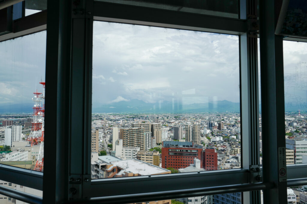 富山３泊４日　富山市役所展望塔