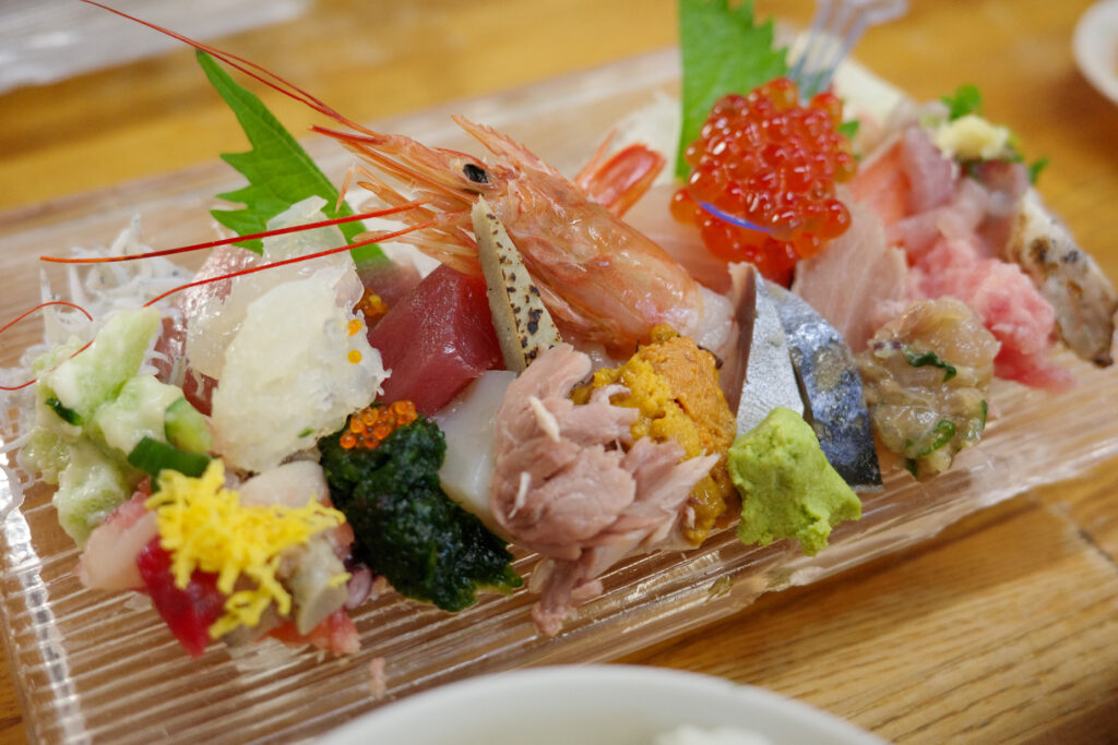 沼津港　せきの　刺身定食