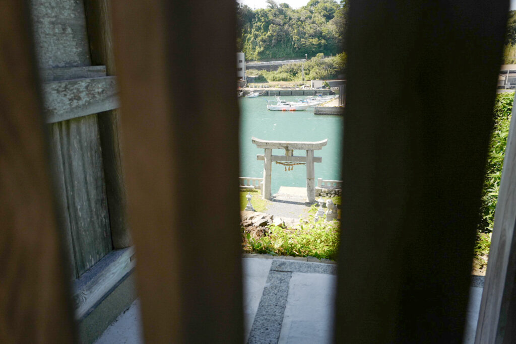 佐賀　呼子　加部島　田島神社