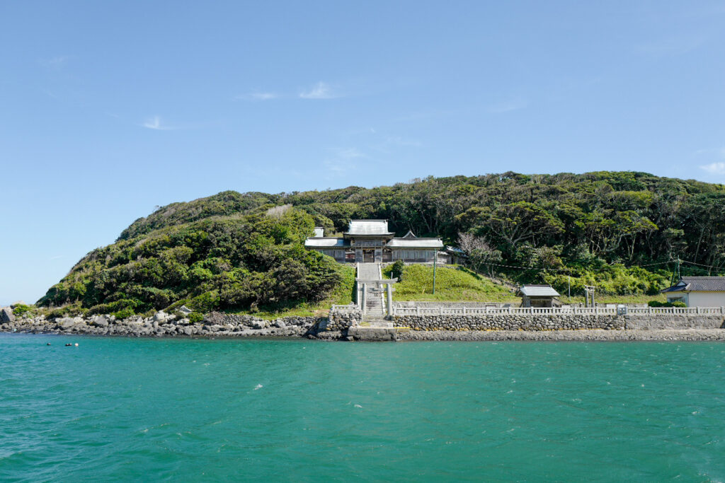 佐賀　呼子　加部島　田島神社