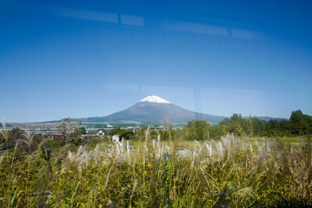 三島・沼津2泊3日旅、御殿場線　富士山