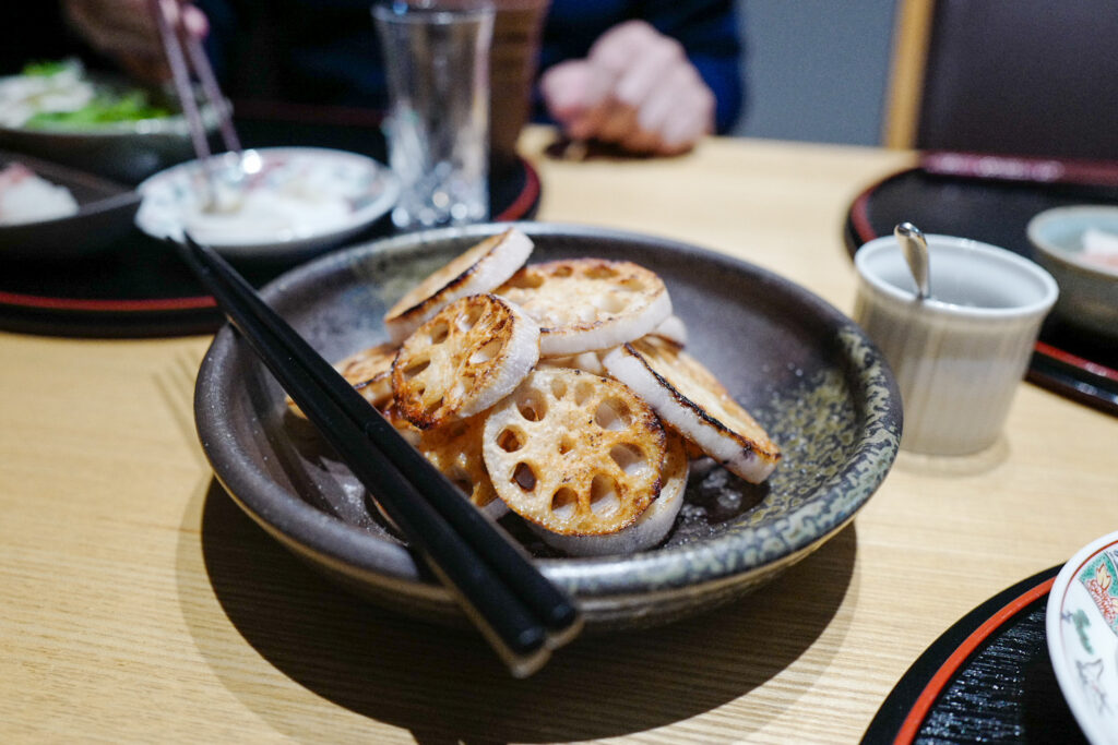 友人宅で夕食