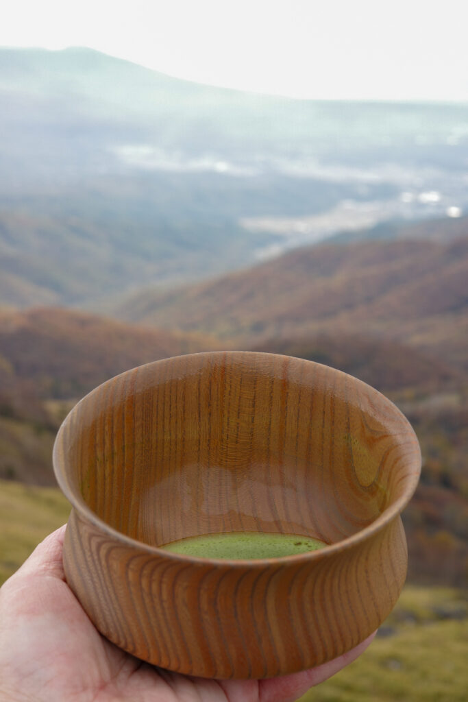 旅と野点　長野県　霧ヶ峰　車山山頂