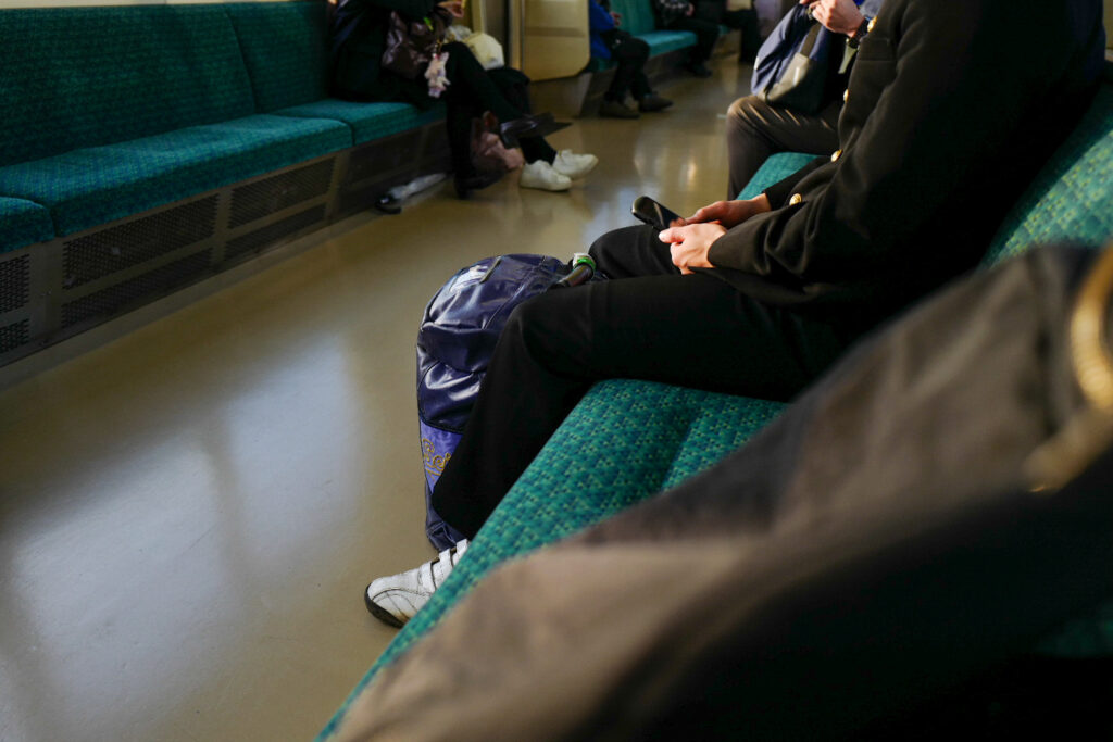 青森　津軽線で蟹田駅へ