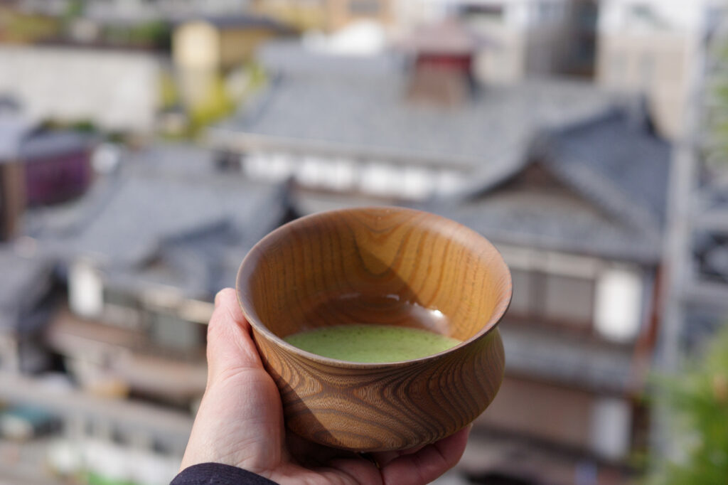 松山　道後温泉本館　空の散歩道　足湯　野点