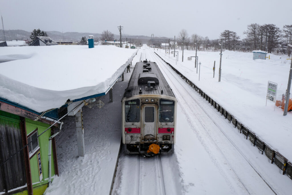 旭川・稚内3泊4日旅　JR宗谷本線各駅停車乗車　幌延駅 