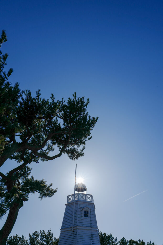 山形・秋田3泊4日旅。日和山公園散策　旧酒田灯台