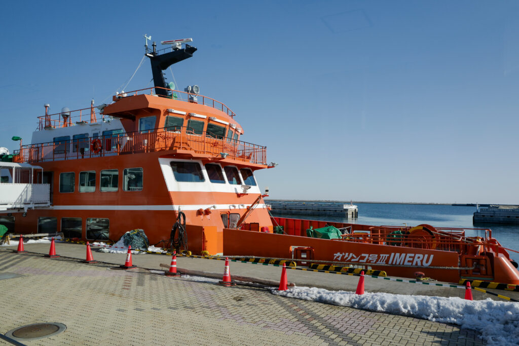 紋別・旭川3泊4日旅。2日目。ガリンコ号IMERUⅢで流氷クルーズ