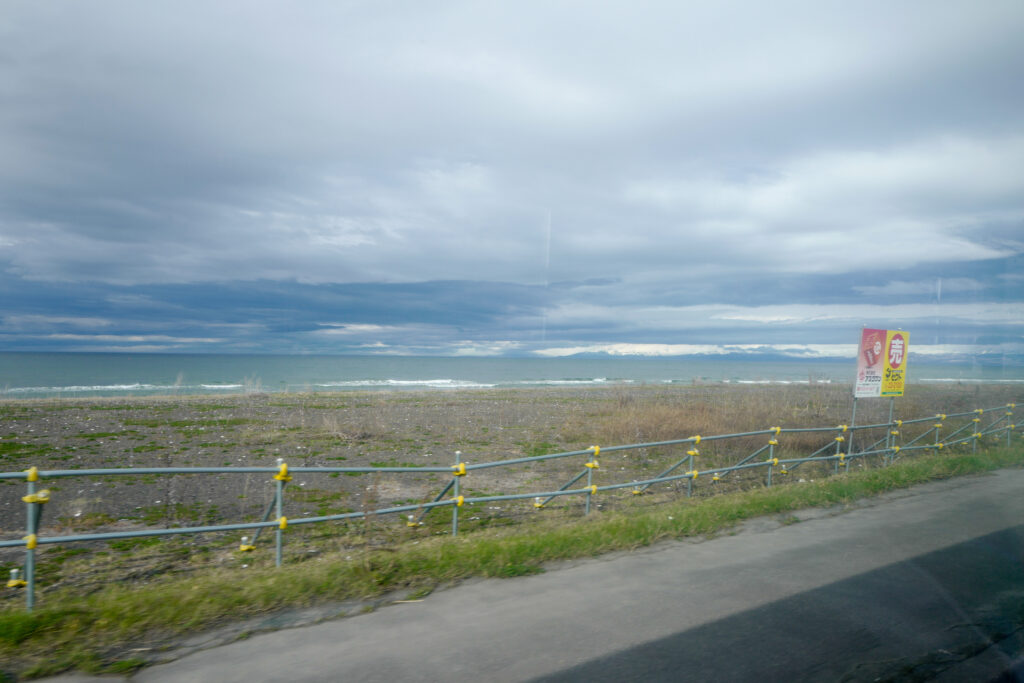 釧網本線 オホーツク海