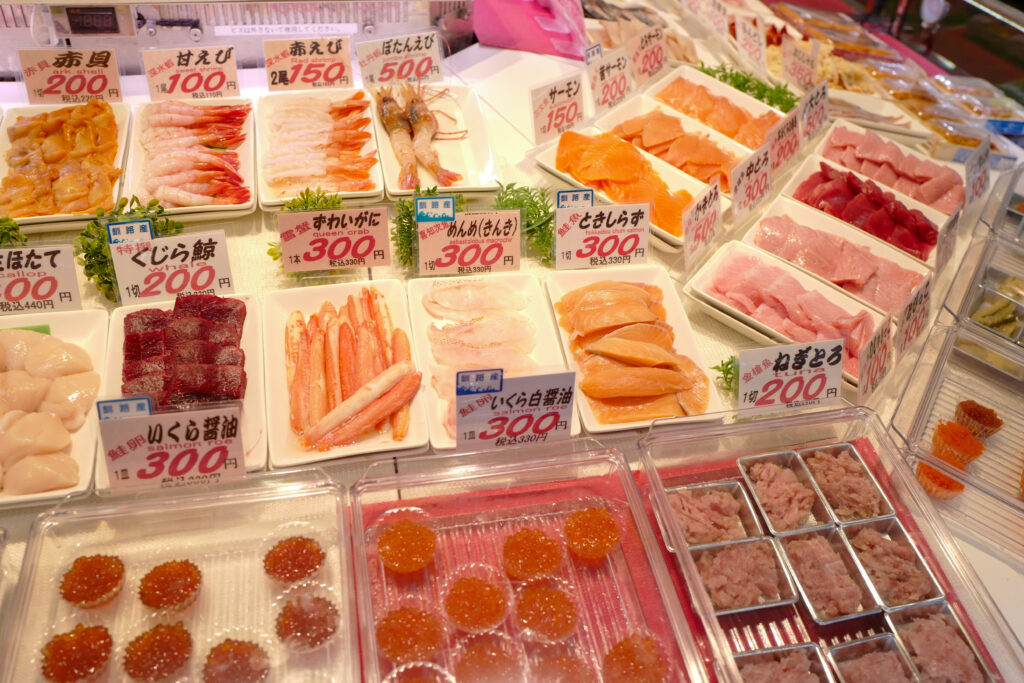 釧路 和商市場 勝手丼