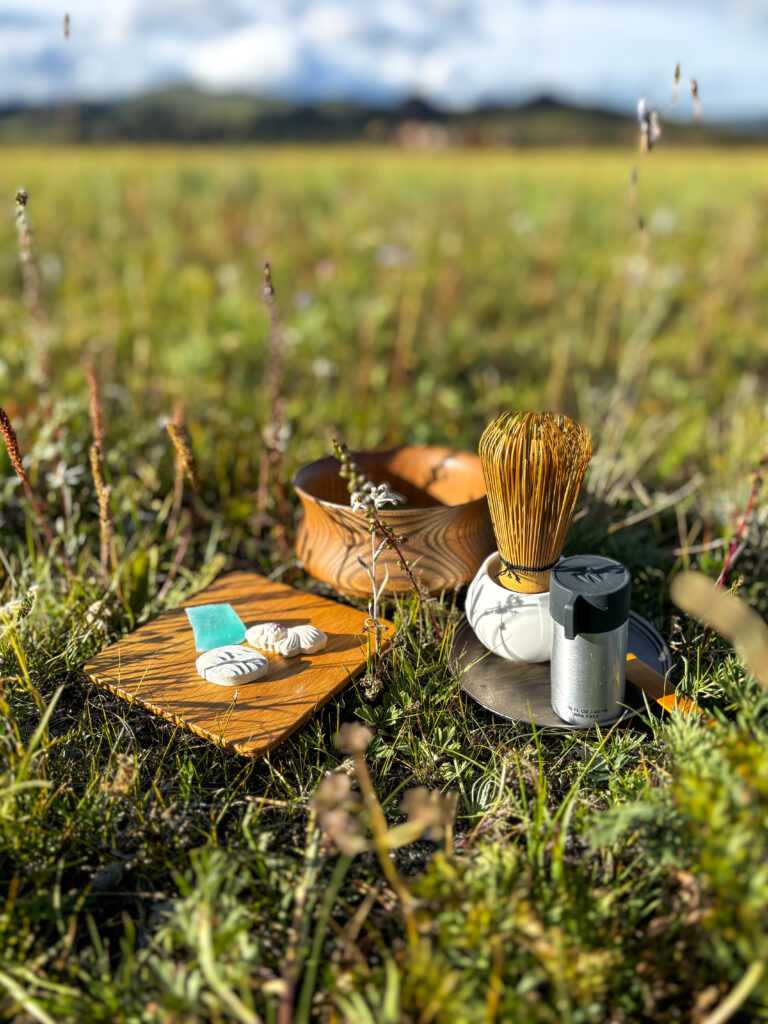 モンゴル旅行　馬旅キャンプ　乗馬体験　野点