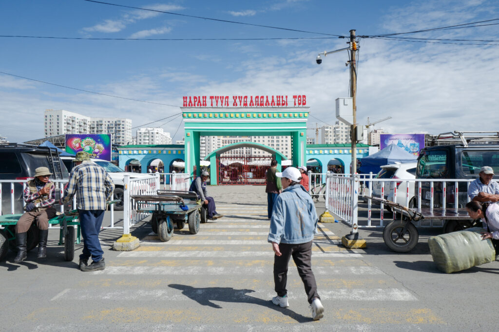 モンゴル7泊8日旅 ウランバートル散策 ナラントール市場