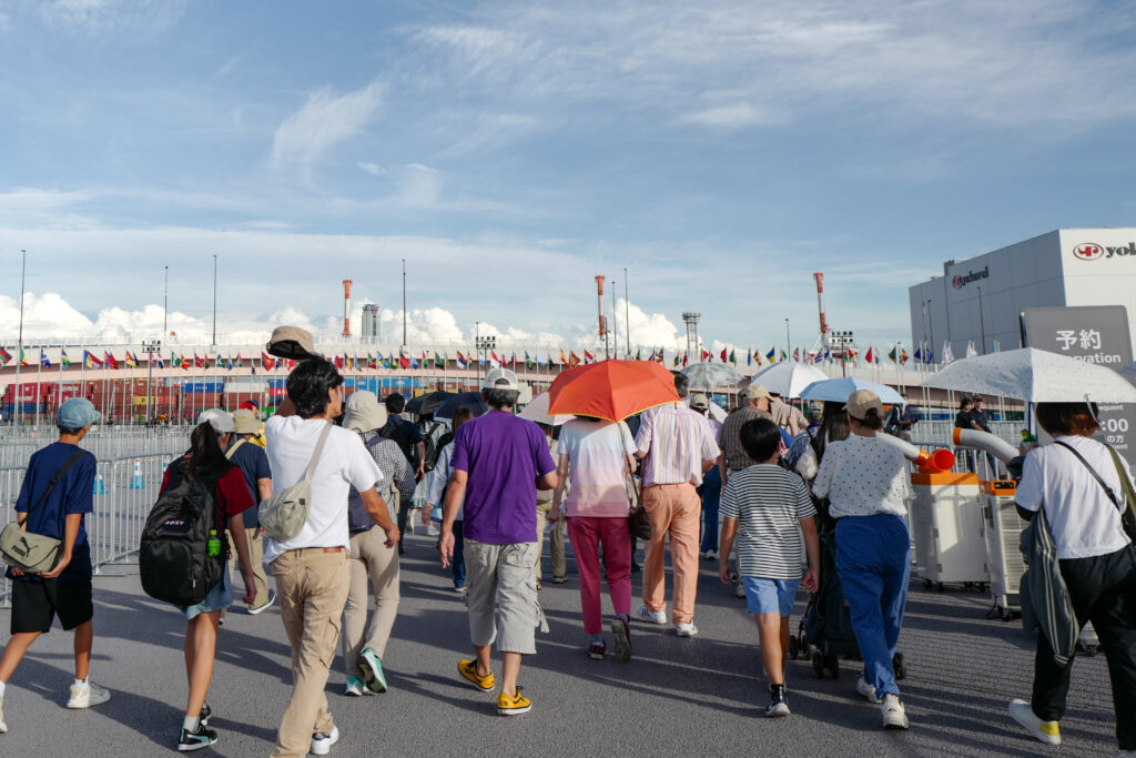 大阪・関西万博2025 ナイトチケット 夢洲駅 東ゲート