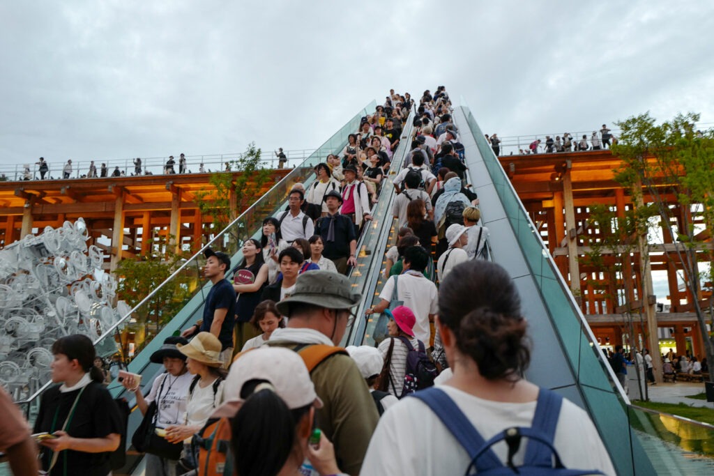 大阪・関西万博2025 ナイトチケット 東ゲート 大屋根リング