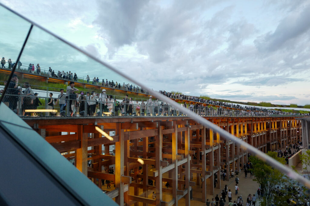 大阪・関西万博2025 ナイトチケット 東ゲート 大屋根リング