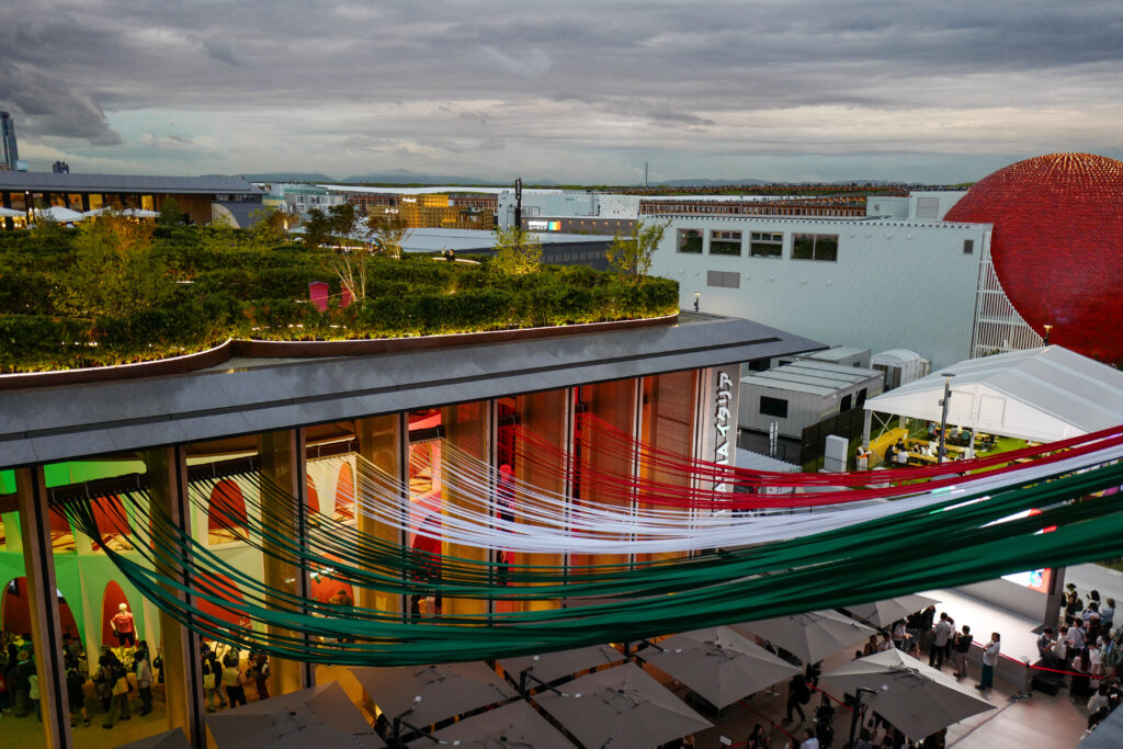 大阪・関西万博2025 ナイトチケット 東ゲート 大屋根リング イタリアパビリオン