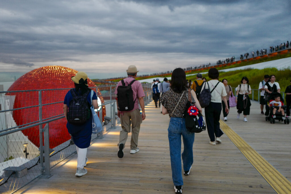 大阪・関西万博2025 ナイトチケット 東ゲート 大屋根リング