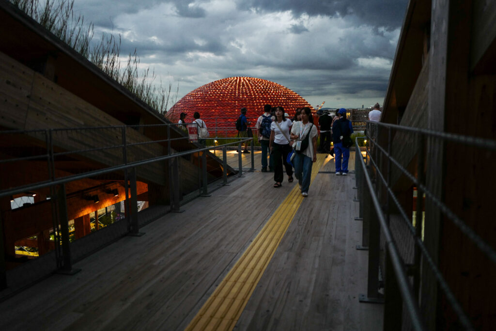 大阪・関西万博2025 ナイトチケット 東ゲート 大屋根リング