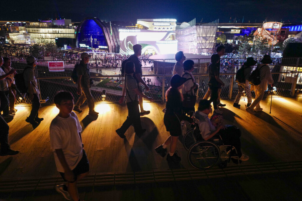 大阪・関西万博2025 ナイトチケット 大屋根リング散策