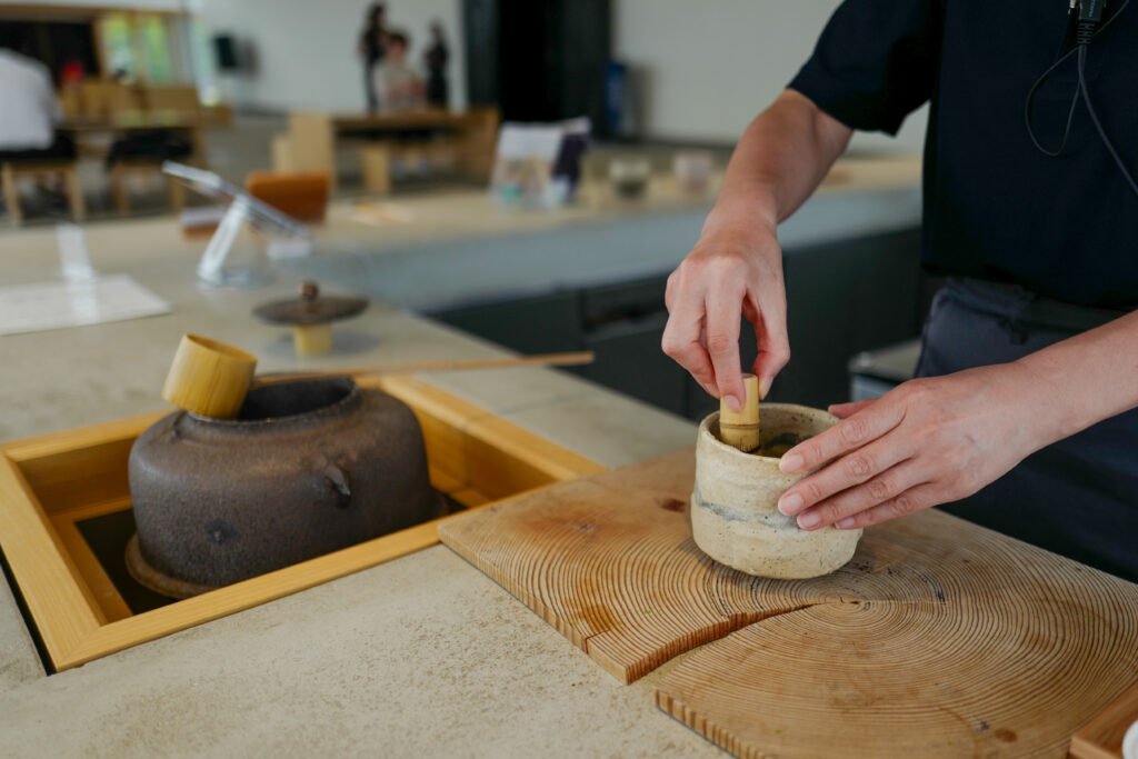 大阪・関西万博2025 藤田美術館 あみじま茶屋 抹茶セット