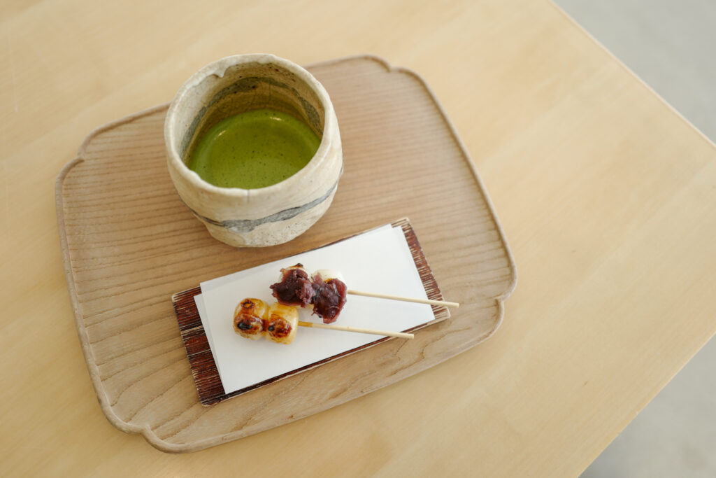 大阪・関西万博2025 藤田美術館 あみじま茶屋 抹茶セット