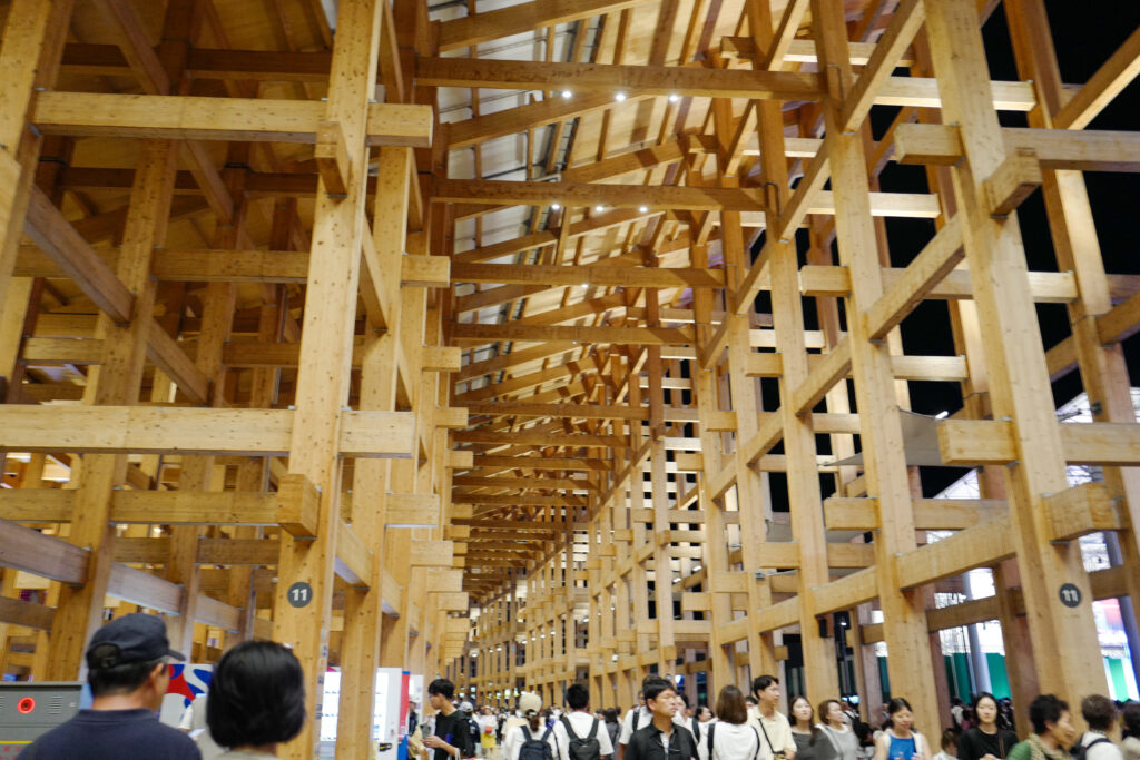 大阪・関西万博2025 ナイトチケット 西ゲート 大屋根リング散策