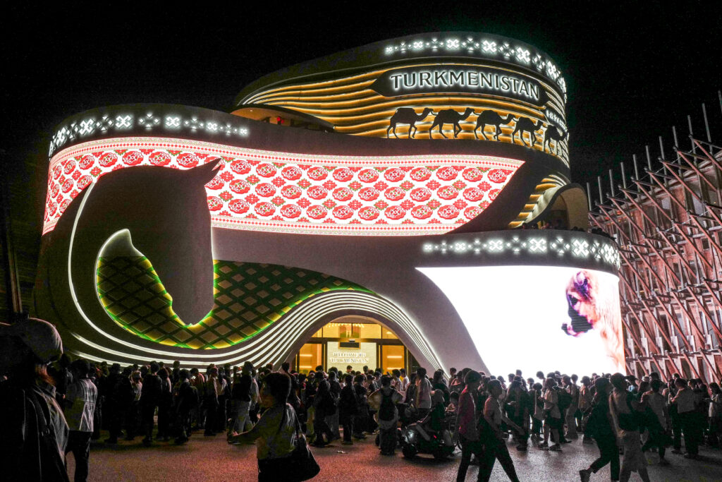 大阪・関西万博2025 ナイトチケット 西ゲート トルクメニスタンパビリオン