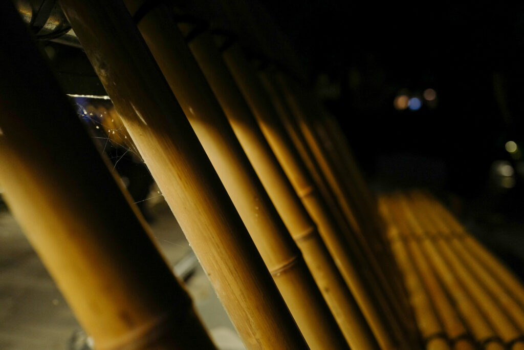 大阪・関西万博2025 ナイトチケット 西ゲート 竹ベンチ