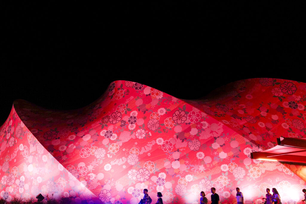 大阪・関西万博2025 ナイトチケット 西ゲート 西陣織パビリオン