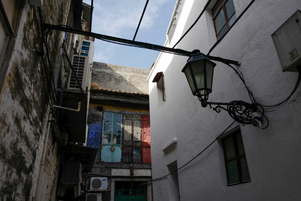 マカオ　福隆新街