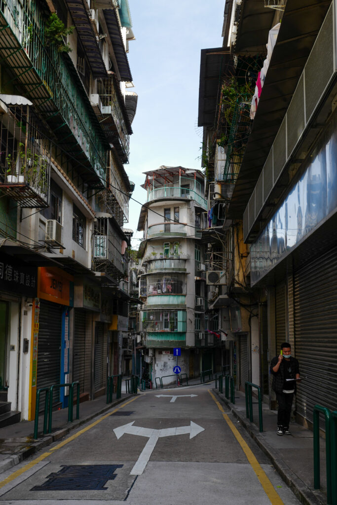 マカオ　福隆新街