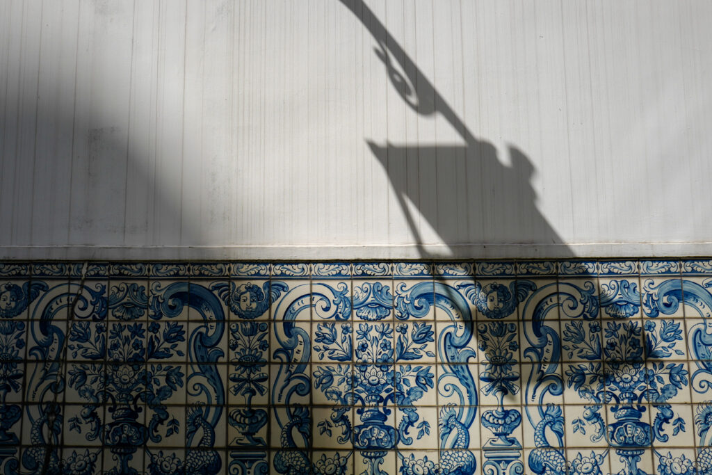 マカオ　セナド広場　市政署　アズレージョ