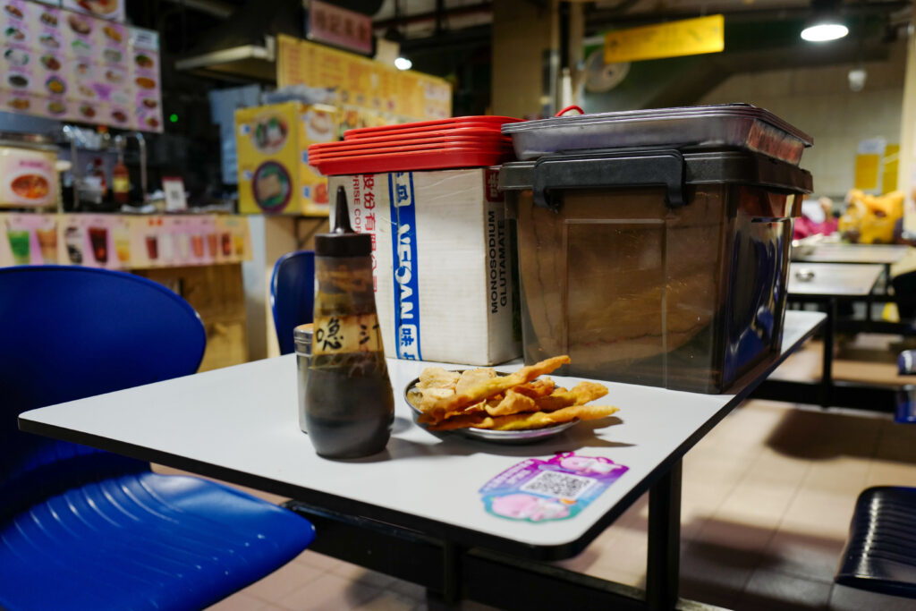 マカオ　営地街市熟食中心　フードコート