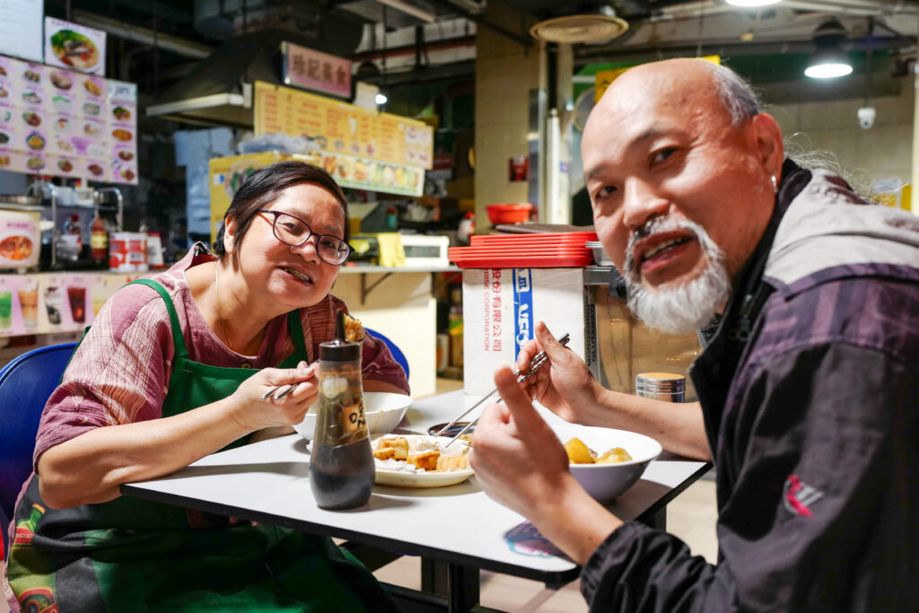 マカオ　営地街市熟食中心　フードコート
